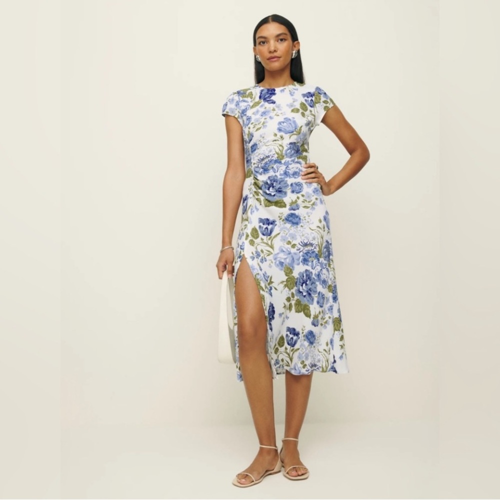 NWT Reformation Frasier Dress in Lucca, size 4, brand new, never worn.